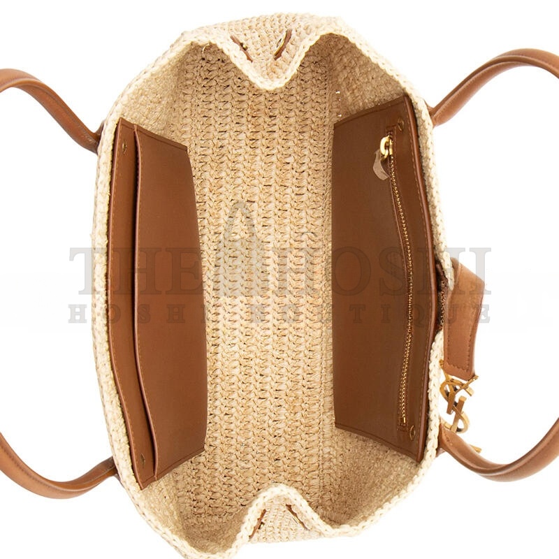 Y51 RAFFIA PANIER RECTANGLE TOTE 92886994 (29*21*9cm) Master Quality